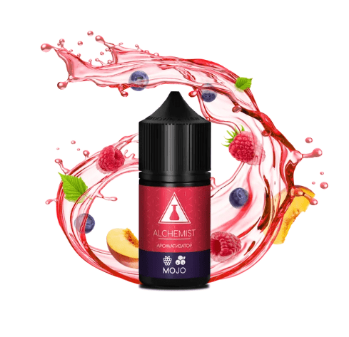 Рідина Alchemist Fusion Line Salt Mojo 30ml зі смаком малини та чорниці