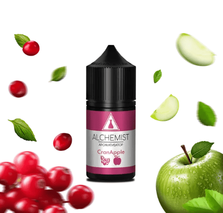 Рідина Alchemist Salt CranApple 30ml зі смаком яблука і журавлини