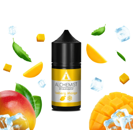 Рідина Alchemist Salt Iceberg Mango 30ml 50mg зі смаком манго з холодком
