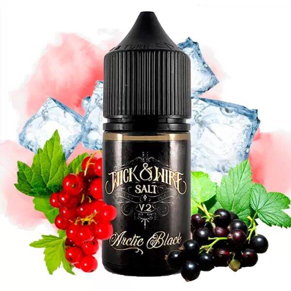 РІДИНА WICK'N'WIRE V2 SALT ARCTIC BLACK, 30 МЛ