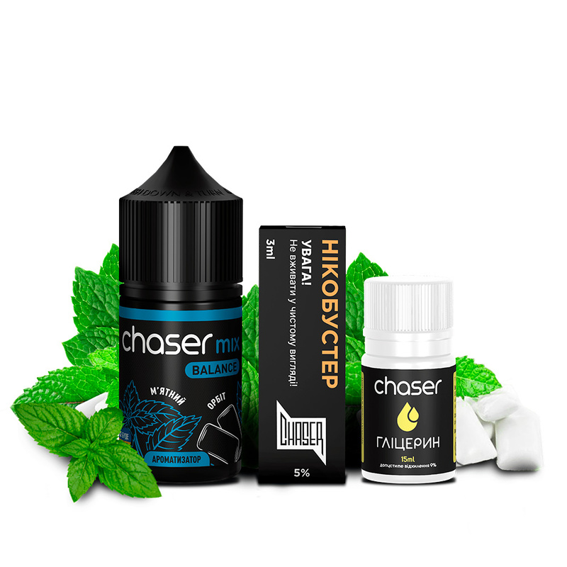 Набір для самозамісу Chaser Mix М'ятний Орбіт 30 мл 50 мг