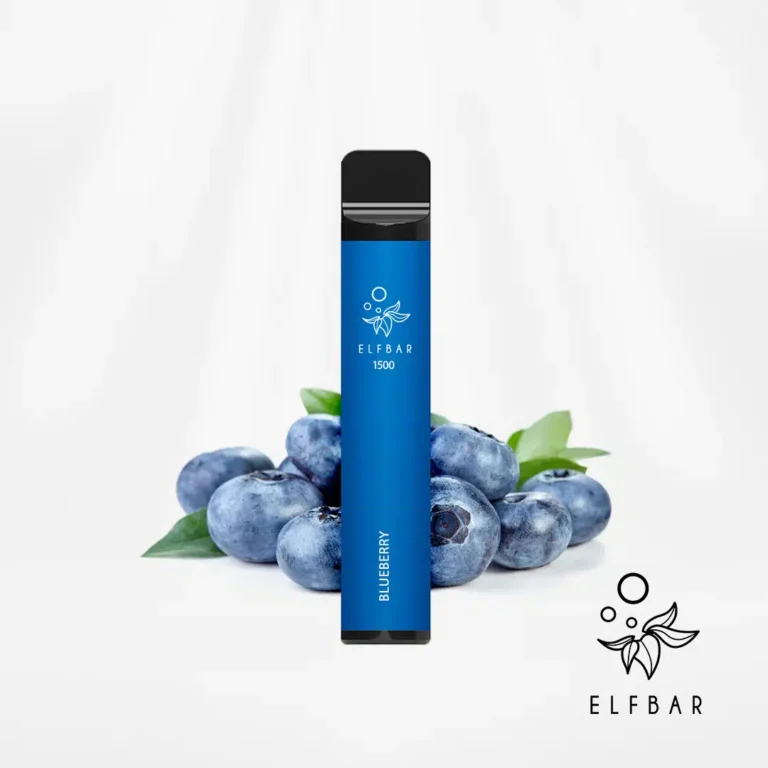 Електронна сигарета Elf Bar 1500 Ultra Blueberry (Чорниця)