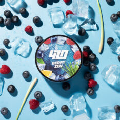 Тютюн 420 Classic Frost Line Berry Zen (Лемонграс, лохина, малина) 100 г