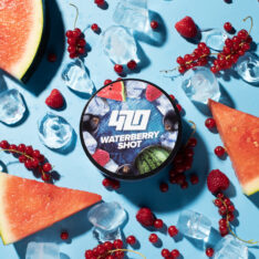 Тютюн 420 Classic Frost Line Waterberry Shot (Смородина, малина, кавун) 100 г