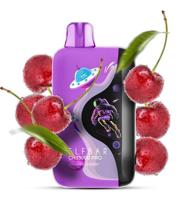 Електронна сигарета Elf Bar GH33000 PRO Granny Cherry (Вишня)