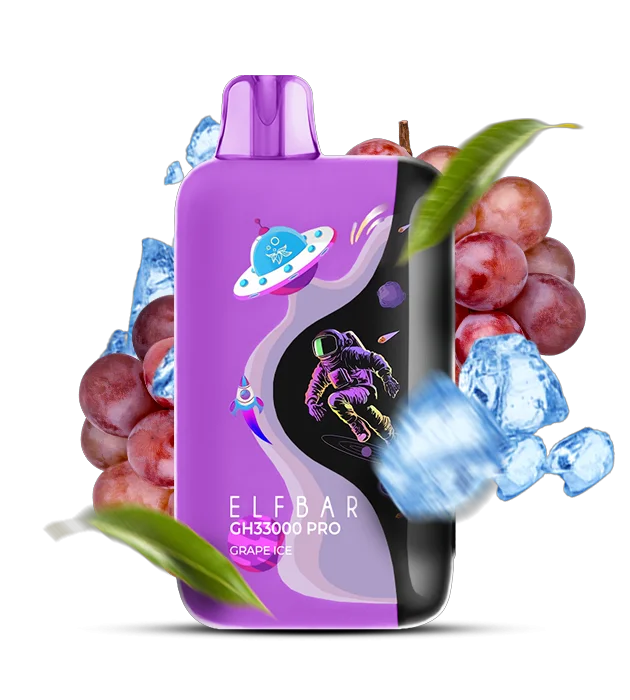 Електронна сигарета Elf Bar GH33000 PRO Grape Ice (Виноград Лід)