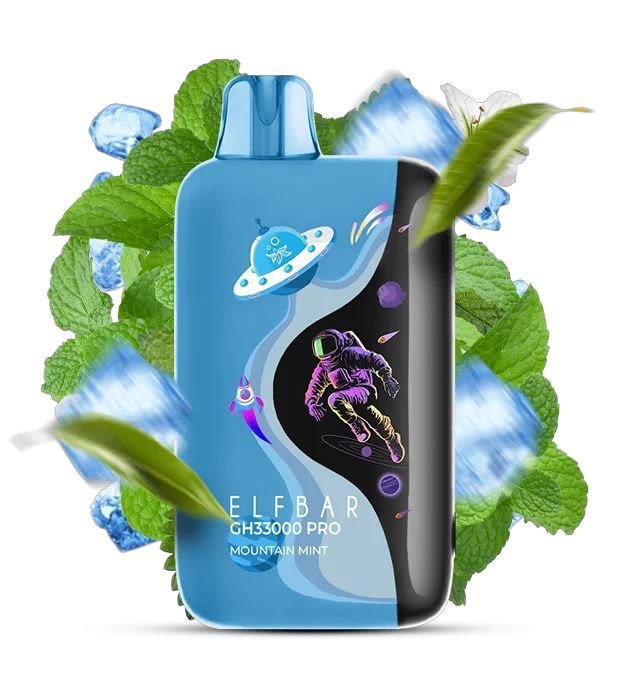 Електронна сигарета Elf Bar GH33000 PRO Mountain Mint (Гірська М'ята)